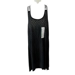Balance Cover-Up Collection Sleeveless Dress Lightweight Braided Cross Back XL